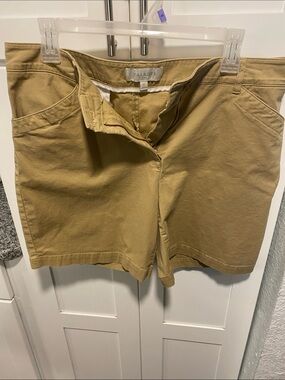 Talbots Classic Tan Bermuda Shorts